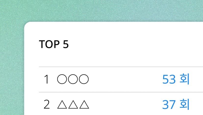 경쟁사 비교 분석